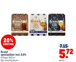Makro Brand speciaalbier incl. 0.0% aanbieding