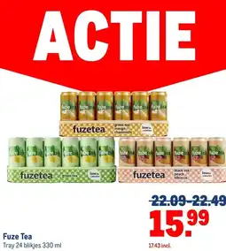 Makro Fuze Tea aanbieding