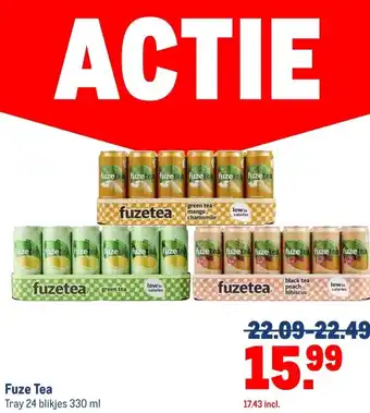 Makro Fuze Tea aanbieding