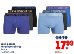 Makro Jack & Jones herenboxershorts aanbieding