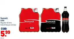 Makro Summit cola aanbieding