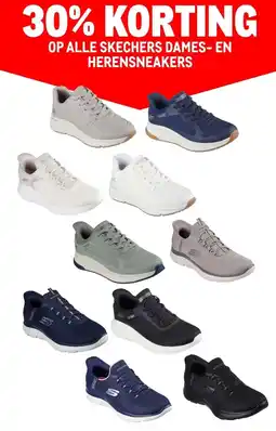 Makro OP ALLE SKECHERS DAMES- EN HERENSNEAKERS aanbieding