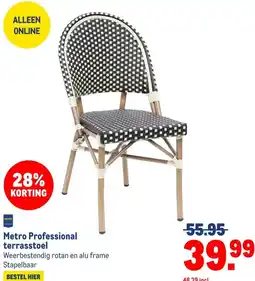 Makro Metro Professional terrasstoel aanbieding