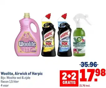 Makro Woolite, Airwick of Harpic aanbieding