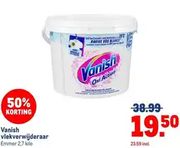 Makro Vanish vlekverwijderaar aanbieding