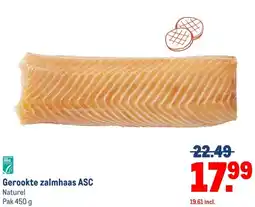 Makro Gerookte zalmhaas ASC aanbieding
