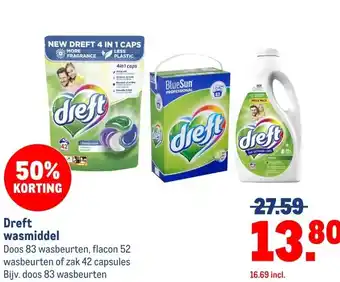 Makro Dreft wasmiddel aanbieding