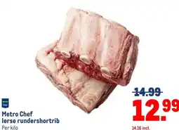 Makro Metro Chef lerse rundershortrib aanbieding