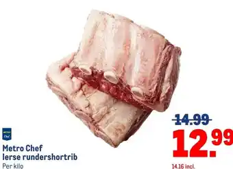 Makro Metro Chef lerse rundershortrib aanbieding