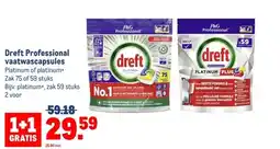 Makro Dreft Professional vaatwascapsules aanbieding