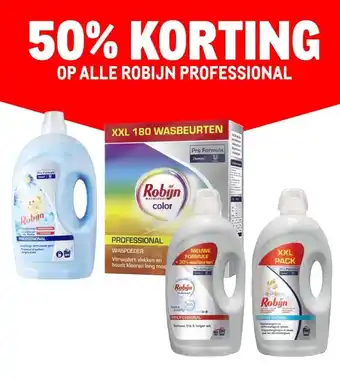 Makro OP ALLE ROBIJN PROFESSIONAL aanbieding