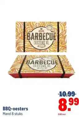 Makro BBQ-oesters aanbieding