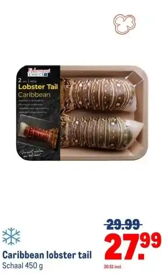 Makro Caribbean lobster tail aanbieding