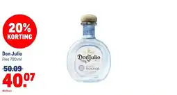 Makro Don Julio aanbieding