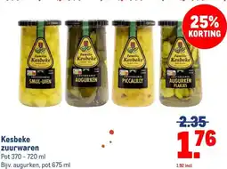 Makro Kesbeke zuurwaren aanbieding