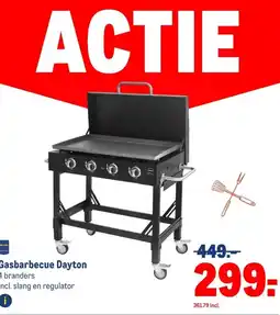 Makro Gasbarbecue Dayton aanbieding