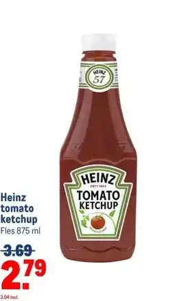 Makro Heinz tomato ketchup aanbieding