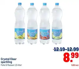 Makro Crystal Clear sparkling aanbieding