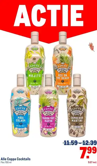 Makro Alle Coppa Cocktails aanbieding