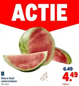 Makro Metro Chef watermeloen aanbieding