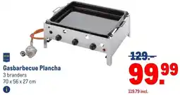 Makro Gasbarbecue Plancha aanbieding