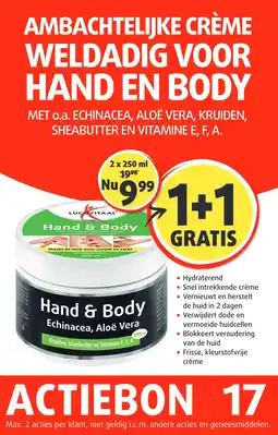 Lucovitaal Hand & Body Echinacea, Aloë Vera aanbieding