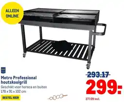 Makro Metro Professional houtskoolgrill aanbieding