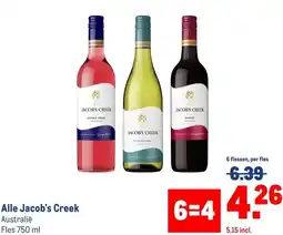 Makro Alle Jacob's Creek aanbieding