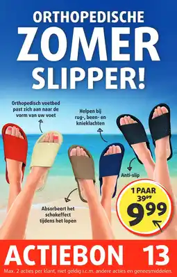 Lucovitaal ORTHOPEDISCHE ZOMER SLIPPER! aanbieding