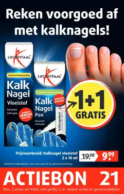 Lucovitaal Kalk Nagel Vloeistof of Pen aanbieding