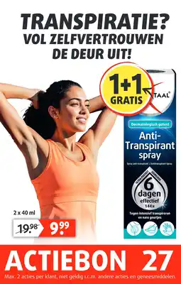 Lucovitaal Anti- Transpirant spray aanbieding
