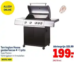 Makro Tarrington House gasbarbecue 4+1 pits aanbieding