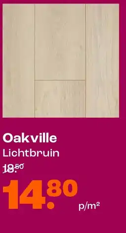 Kwantum Oakville Lichtbruin aanbieding