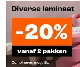 Kwantum Diverse laminaat aanbieding
