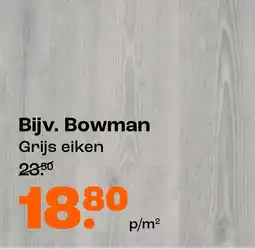 Kwantum Bowman Grijs eiken aanbieding