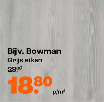 Kwantum Bowman Grijs eiken aanbieding