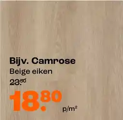Kwantum Camrose Beige eiken aanbieding