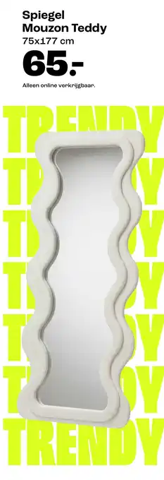 Kwantum Spiegel Mouzon Teddy aanbieding