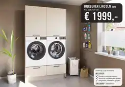 Keukendepot BIJKEUKEN LINCOLN Zand aanbieding