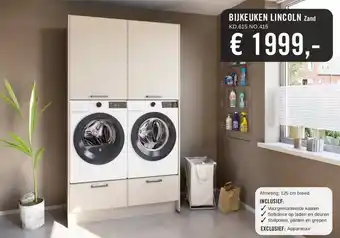 Keukendepot BIJKEUKEN LINCOLN Zand aanbieding