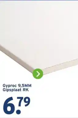 GAMMA Gyproc Gipsplaat RK aanbieding