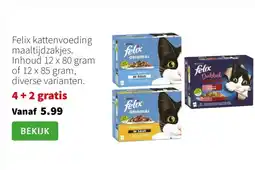 Intratuin Felix kattenvoeding maaltijdzakjes aanbieding