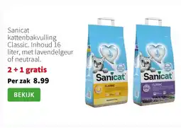 Intratuin Sanicat kattenbakvulling Classic aanbieding
