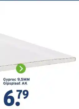 GAMMA Gyproc Gipsplaat AK aanbieding