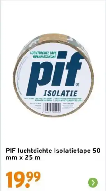 GAMMA PIF luchtdichte Isolatietape aanbieding