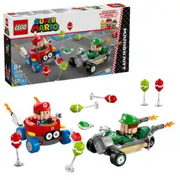 Intertoys LEGO Super Mario: Mario Kart Baby Mario vs Baby Luigi 72034 aanbieding
