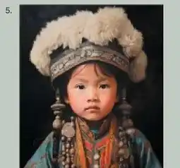 IN.HOUSE Wanddeco Traditional Child aanbieding