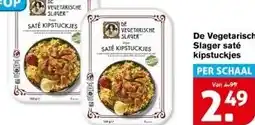 Hoogvliet De Vegetarische Slager saté kipstuckjes aanbieding
