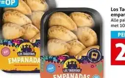 Hoogvliet Los Taqueros empanadas aanbieding