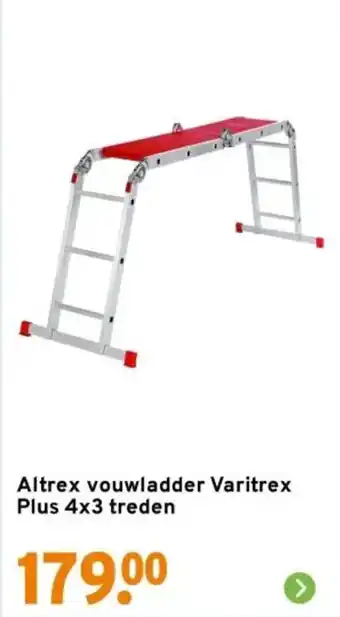 GAMMA Altrex vouwladder Varitrex Plus aanbieding